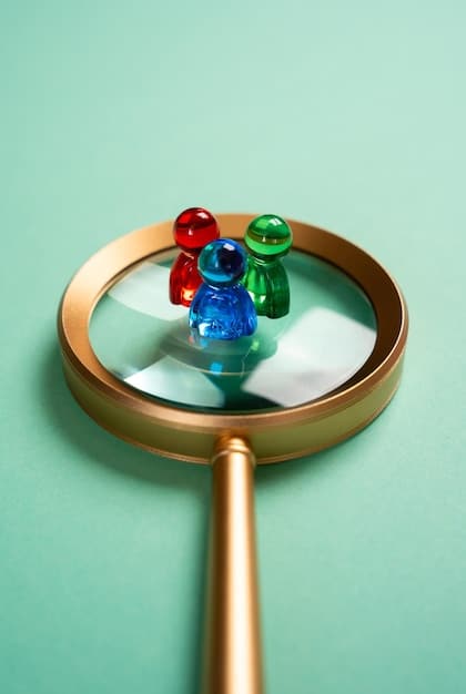 An illustration depicting a magnifying glass focusing on a perfectly crafted value proposition document, highlighting key elements such as problem, solution, and unique selling points.