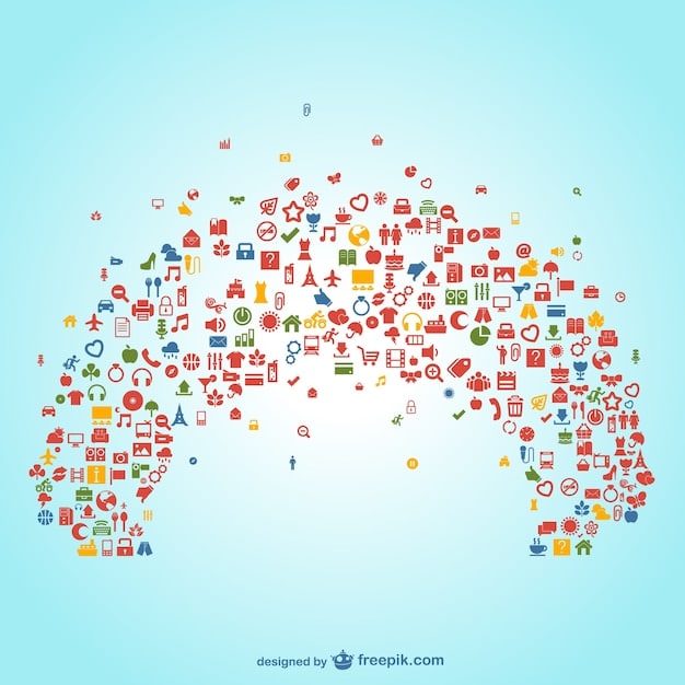 A graphic showcasing various social media icons connected to a central brand logo, illustrating a comprehensive social media marketing strategy. The icons should represent different platforms like Facebook, Instagram, LinkedIn, and Twitter.