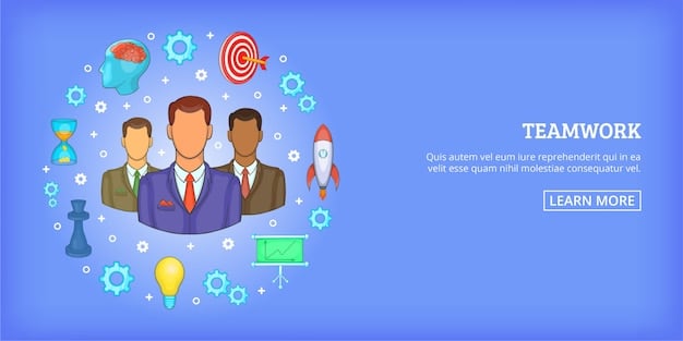 An infographic illustrating different employee retention strategies, such as competitive compensation, career development opportunities, flexible work arrangements, and a positive work environment. Each strategy is represented by a relevant icon and a brief description.