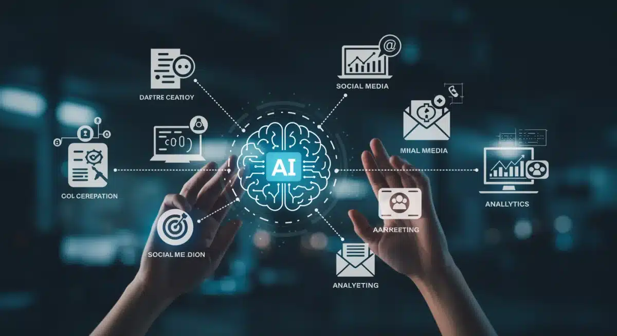 Integración de IA en las herramientas de marketing de contenidos para la automatización y mejora de la eficiencia
