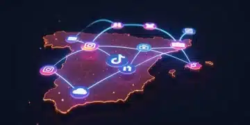 Futuro del social media marketing en España con tendencias digitales e inteligencia artificial.
