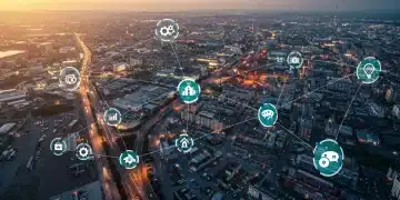 Red de cadena de suministro optimizada en España con indicadores de eficiencia y reducción de costos.