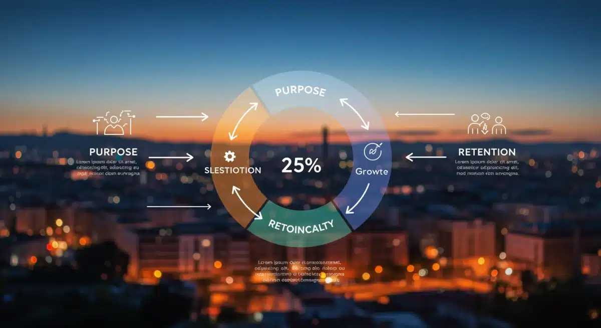 Infografía sobre cómo el propósito empresarial impulsa la retención de clientes y el crecimiento en España.
