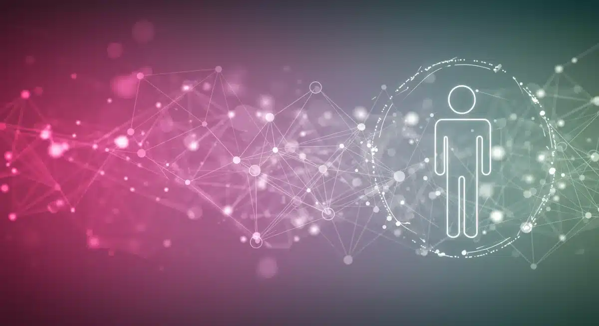 Representación abstracta de la confianza del cliente y la seguridad de los datos en un entorno digital.