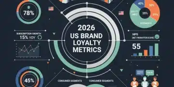 Infographic displaying 2026 US brand loyalty metrics and consumer behavior data