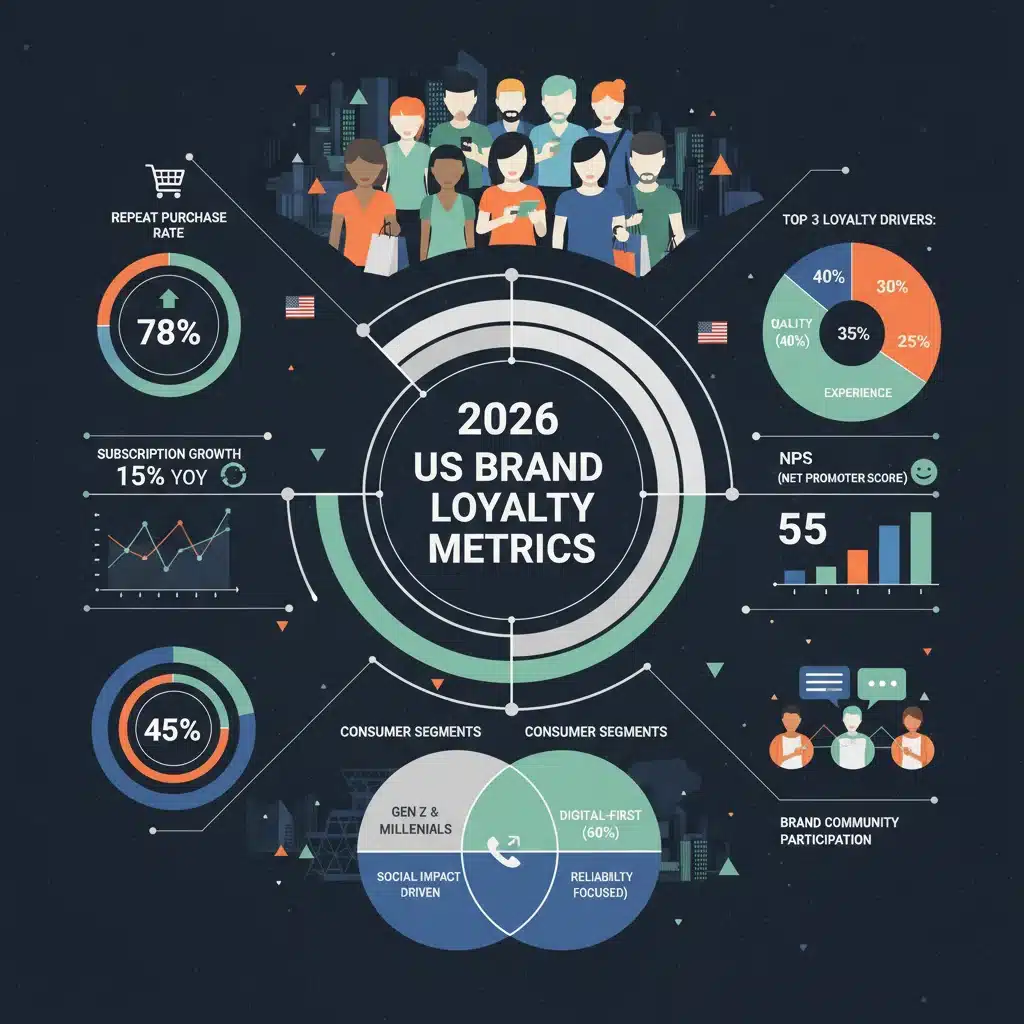 2026 US Brand Loyalty Metrics: Key Insights & Future Trends