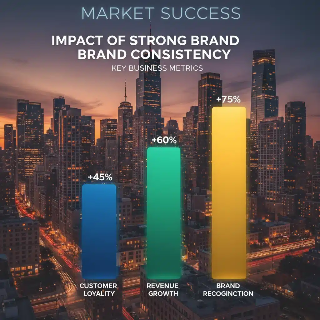 Impact of brand consistency on customer loyalty and revenue growth in the US market