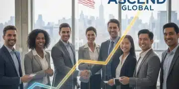 Growth chart with brand logo symbolizing increasing brand equity and business valuation for small businesses.