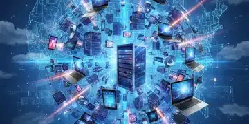Cloud computing infrastructure enabling scalable operations for US growth companies in 2026