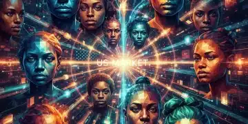 Diverse faces interconnected in a digital network, representing the US market in 2026.