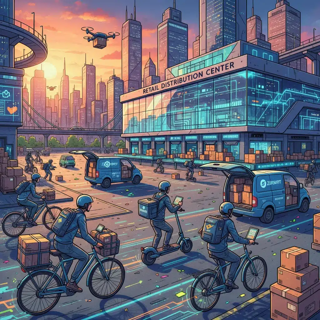 Gig Economy’s Impact on US Retail Logistics: 15% Cost Reduction Goal