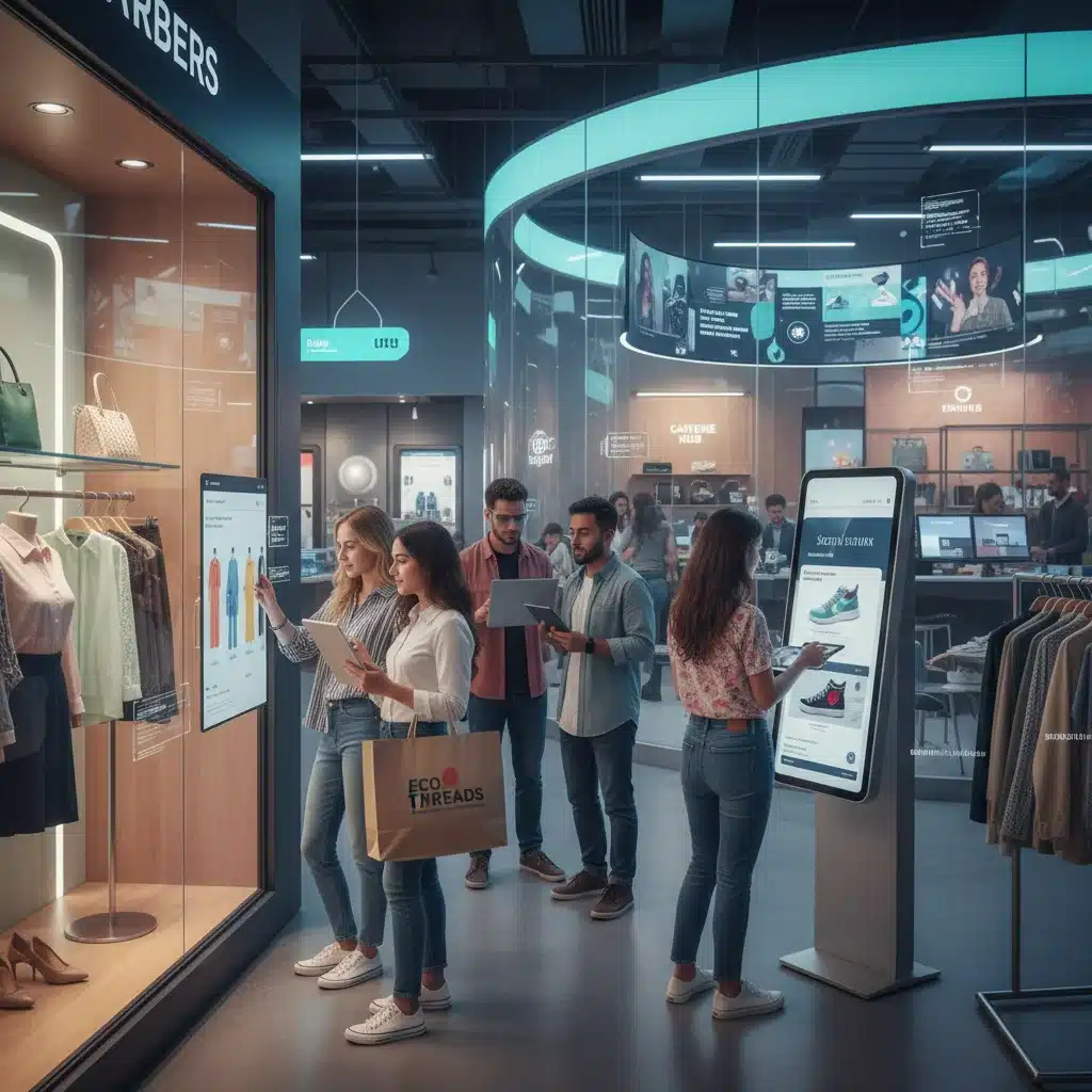 Consumers engaging with brands across multiple digital and physical touchpoints