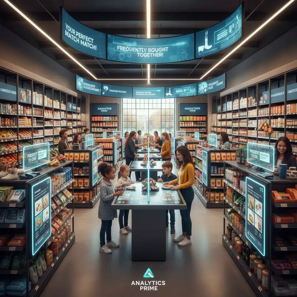 Optimized retail store showing successful implementation of predictive analytics