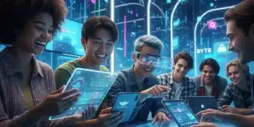 Gen Z consumers engaged with digital brands, showcasing loyalty and modern interaction.