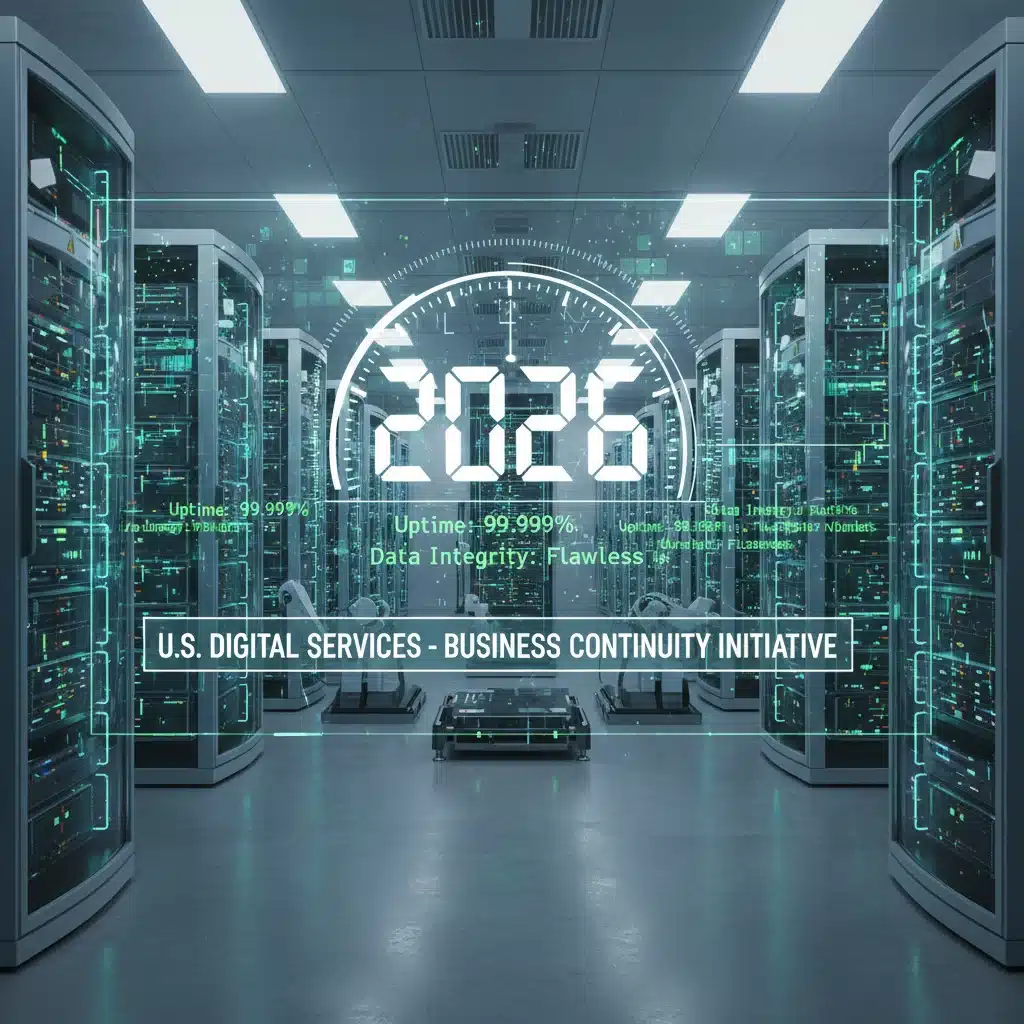 Business Continuity Planning 2026: 99.9% Uptime for U.S. Digital Services