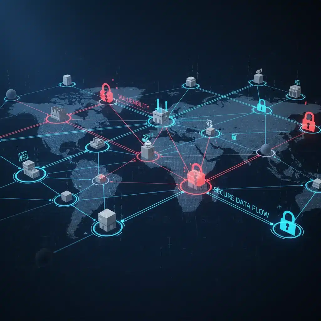 Vulnerable retail supply chain cybersecurity points