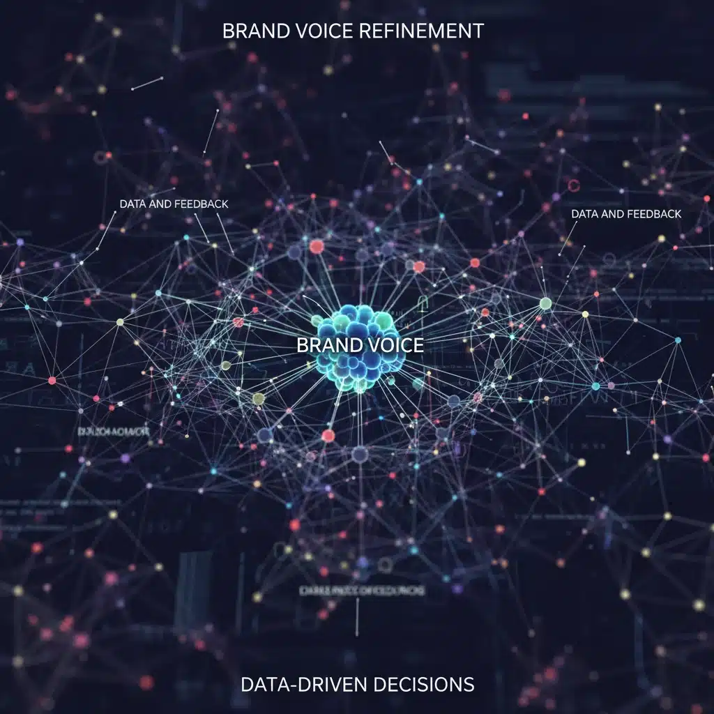 Análisis de datos y feedback para optimizar la voz de marca