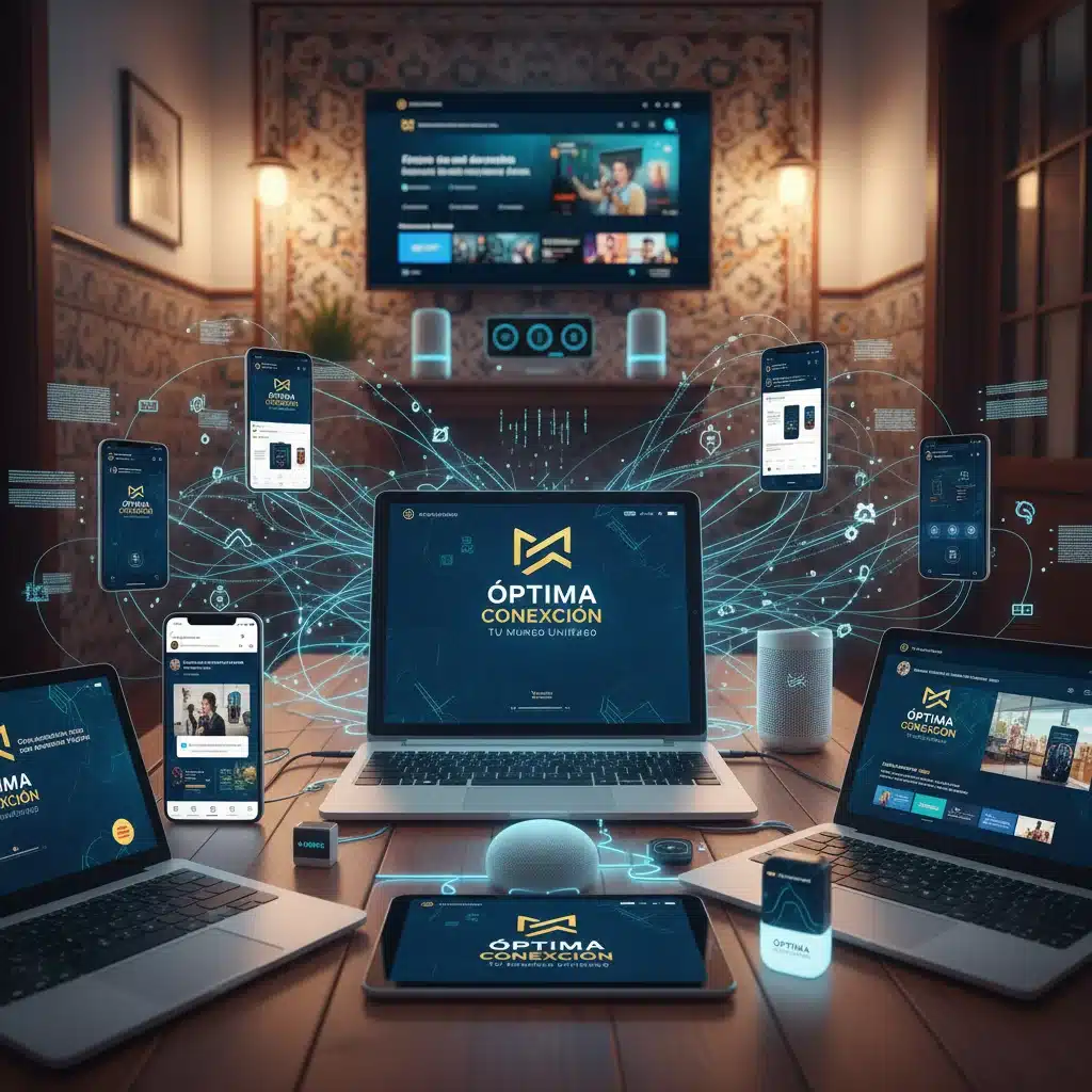 Estrategia de branding omnicanal en dispositivos digitales interconectados