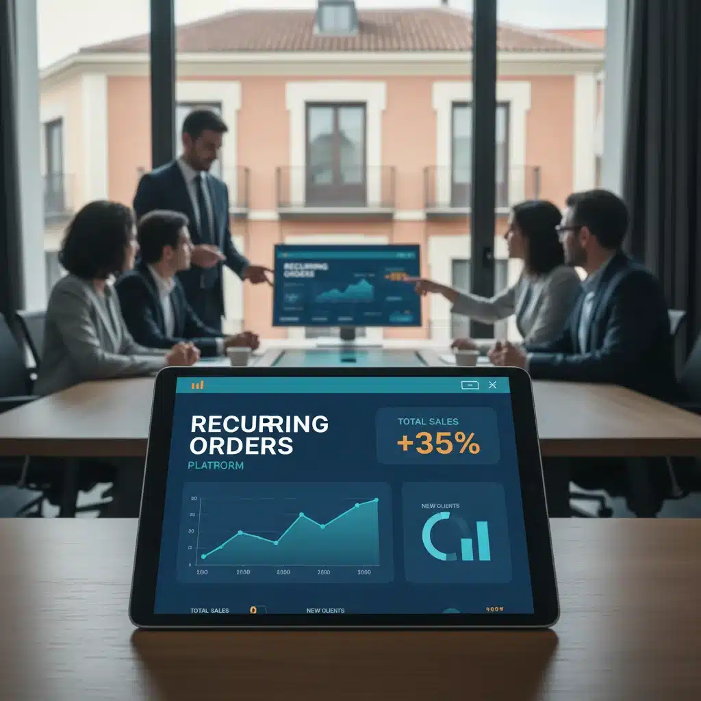 E-commerce B2B España: Caso de Éxito y Aumento del 35% en Pedidos Recurrentes
