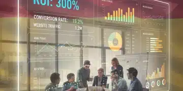 Marketing Digital en España: Caso de Éxito con ROI del 300% en 2026 Panel de control de marketing digital mostrando un ROI del 300% en el mercado español.